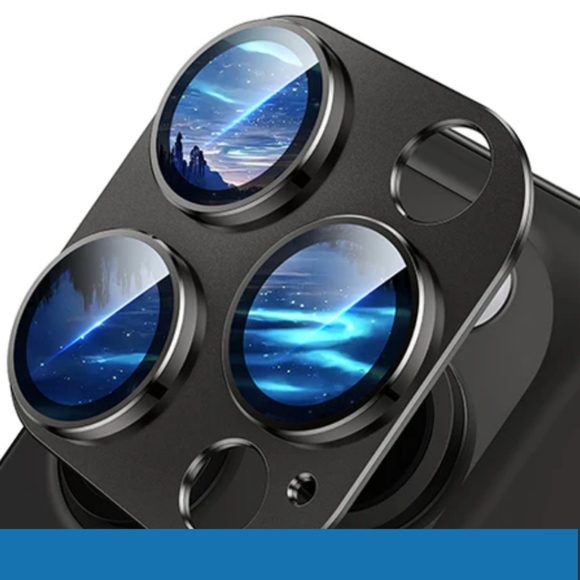 NIP Mansoorrfor iPhone 15 Pro/iPhone 15 Pro Max Camera Lens Protector - Picture 1 of 3